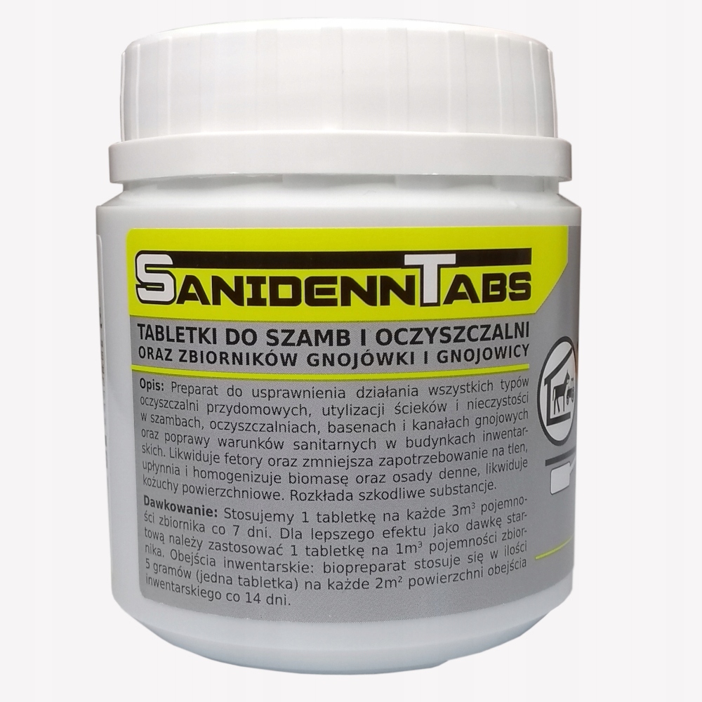 

Bakterie Tabletki Do Szamba Sanidenn Tabs 24