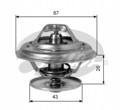 GATES TERMOSTAT RENAULT ESPACE Producent części Gates