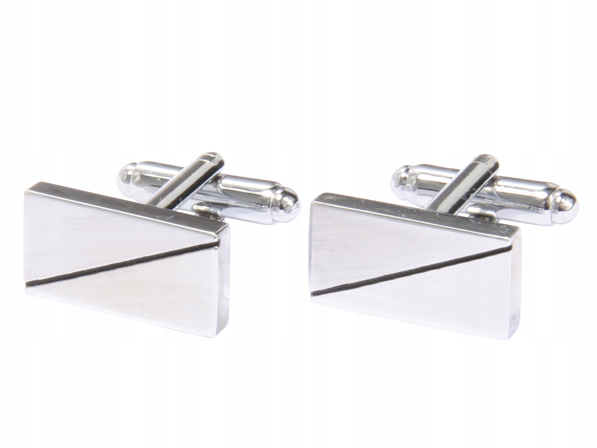 

Spinki Do Mankietów Srebrne W Pudełku