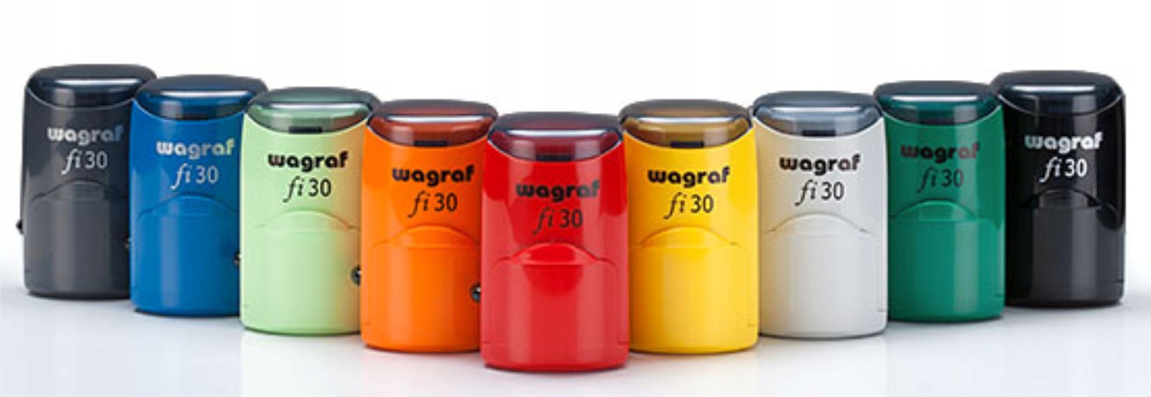 PIECZATKA PIECZATKI WAGRAF fi30 R30 OKRĄGŁA + LOGO Rodzaj Automatyczna (samotuszująca)