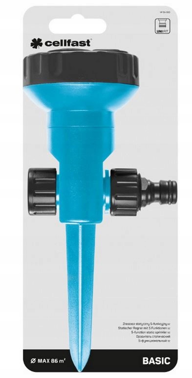 

Zraszacz Basic 52-300 Statyczny 5 Funkcji Cellfast