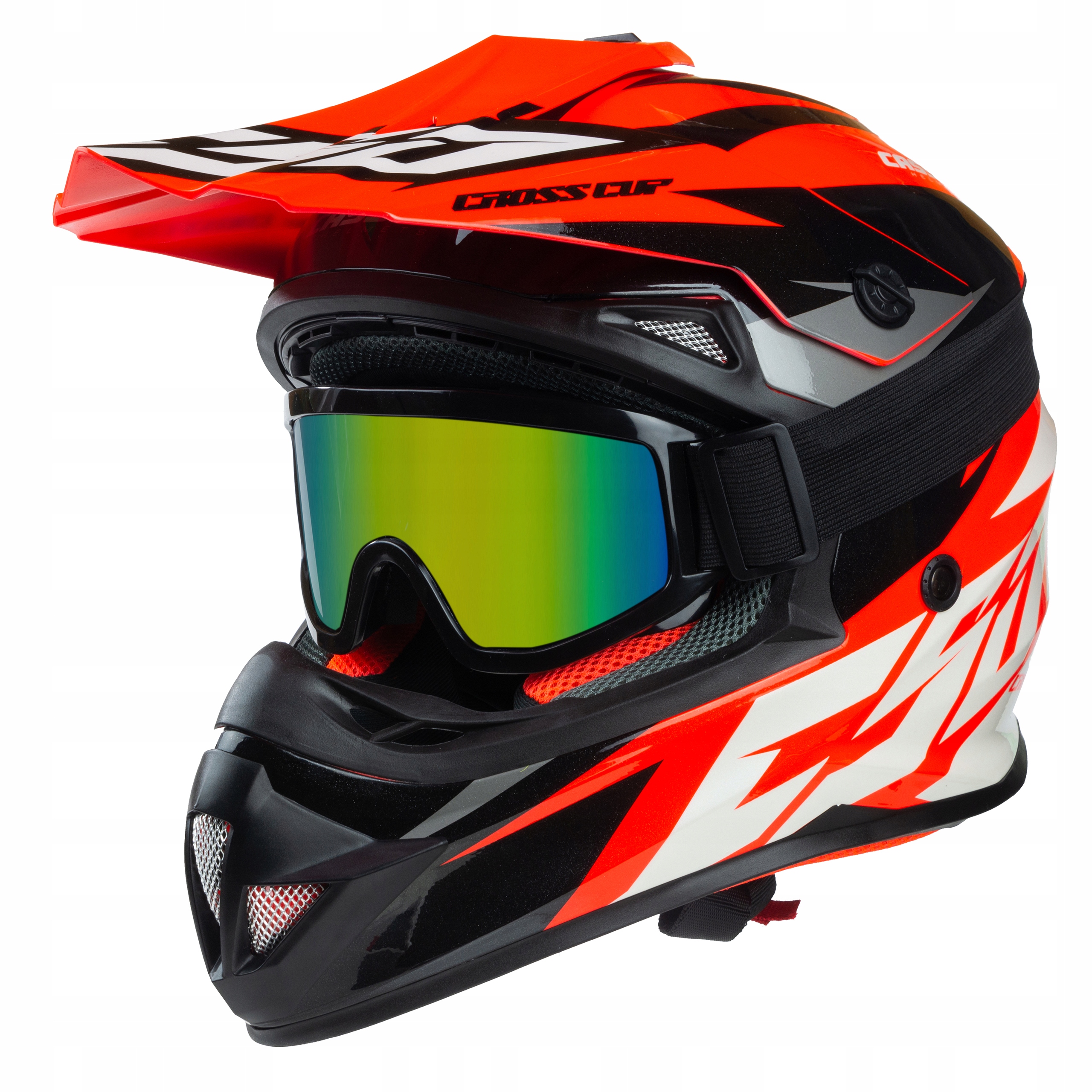 KASK DLA DZIECI CASSIDA CROSS QUAD GOGLE KOMINIARK