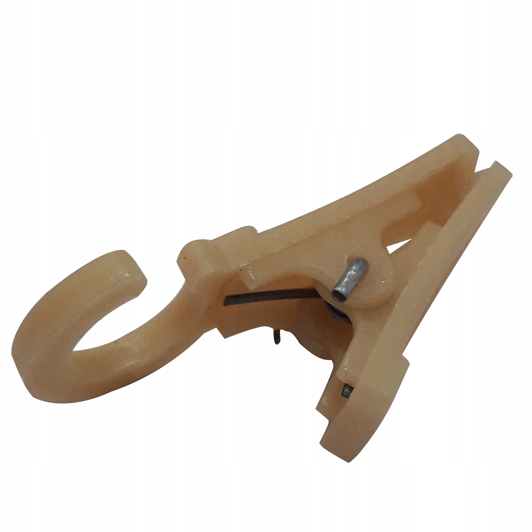 ŻABKI,ZAPINKI DO KARNISZA DREWNIANEGO 50SZTUK!!! Marka inna