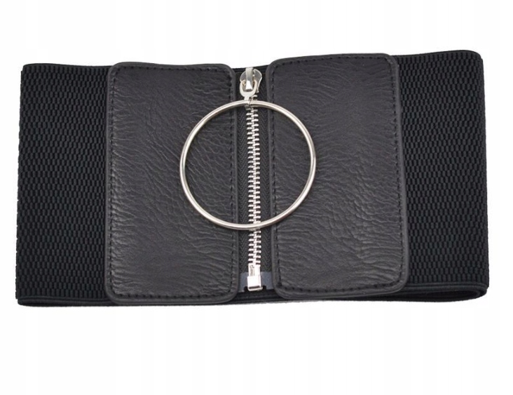 ELASTYCZNY PASEK GORSETOWY SZEROKI DO SUKIENKI PAS Wzór dominujący bez wzoru