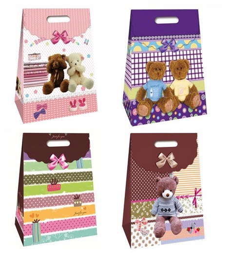 

Torebka Świąteczna dla dzieci 20x27cm A4 12szt