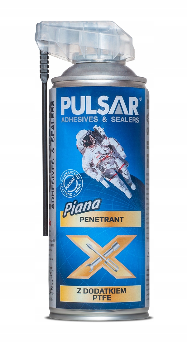 Pulsar Penetrant X smarujący z Ptfe piana 400ml