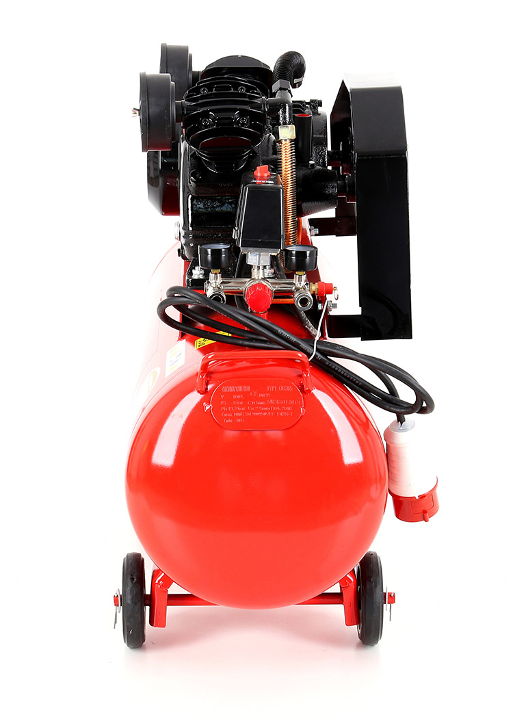 KOMPRESOR OLEJOWY SPRĘŻARKA 150L 2TŁOKOWY 400V 8bar K&D PROFESIONAL Model KD406