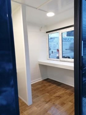 Wartownia Stróżówka Wynajem Informacje dodatkowe instalacja oświetleniowa instalacja elektryczna