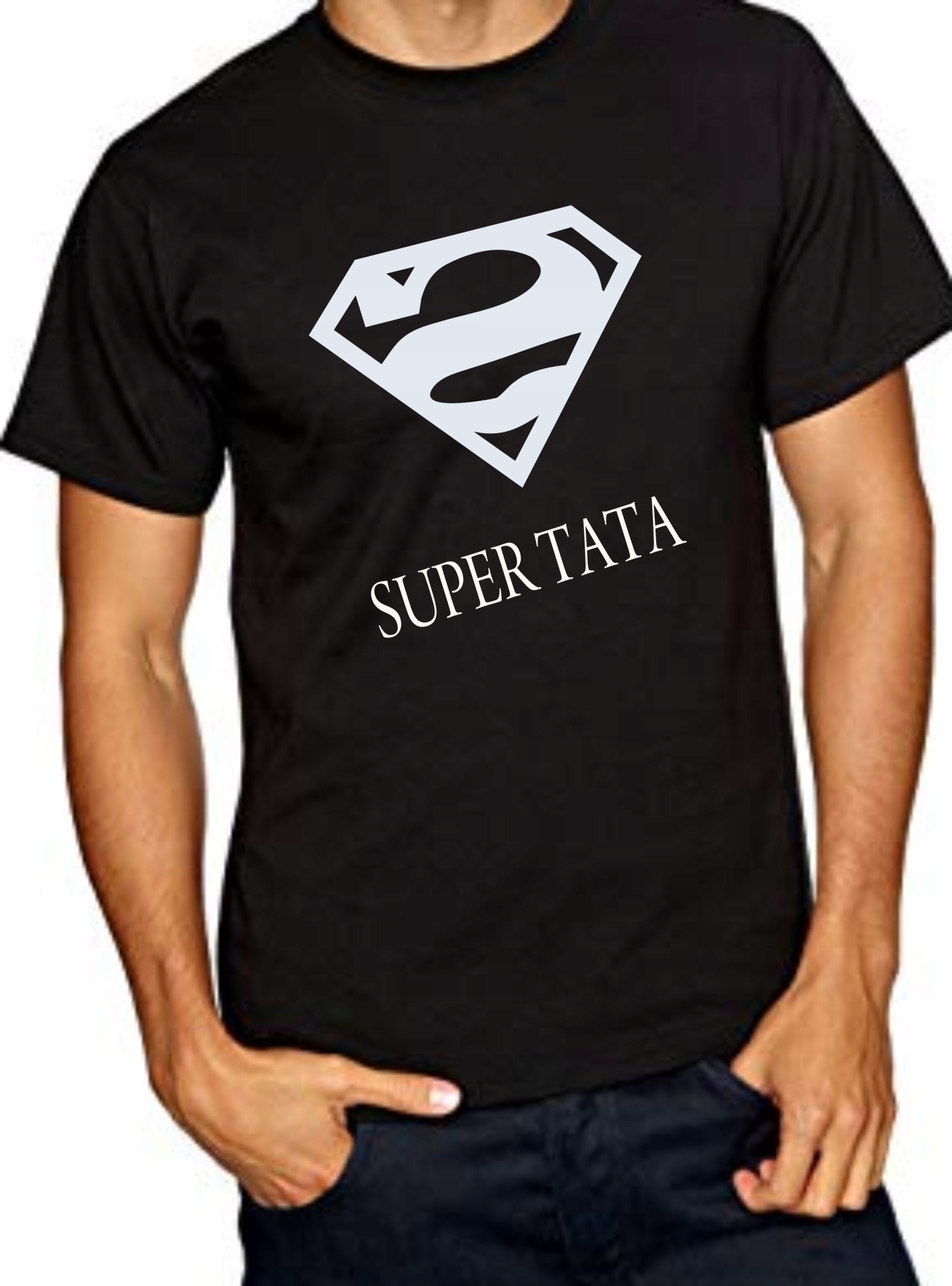 

koszulka t-shirt Super Tata rozmiar 4XL