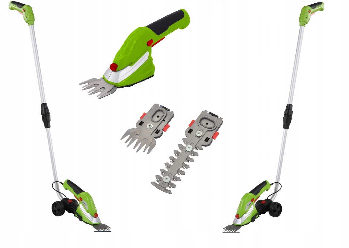 

Nożyce Do Trawy Krzewów Aku 2w1 z Wysięgnikiem