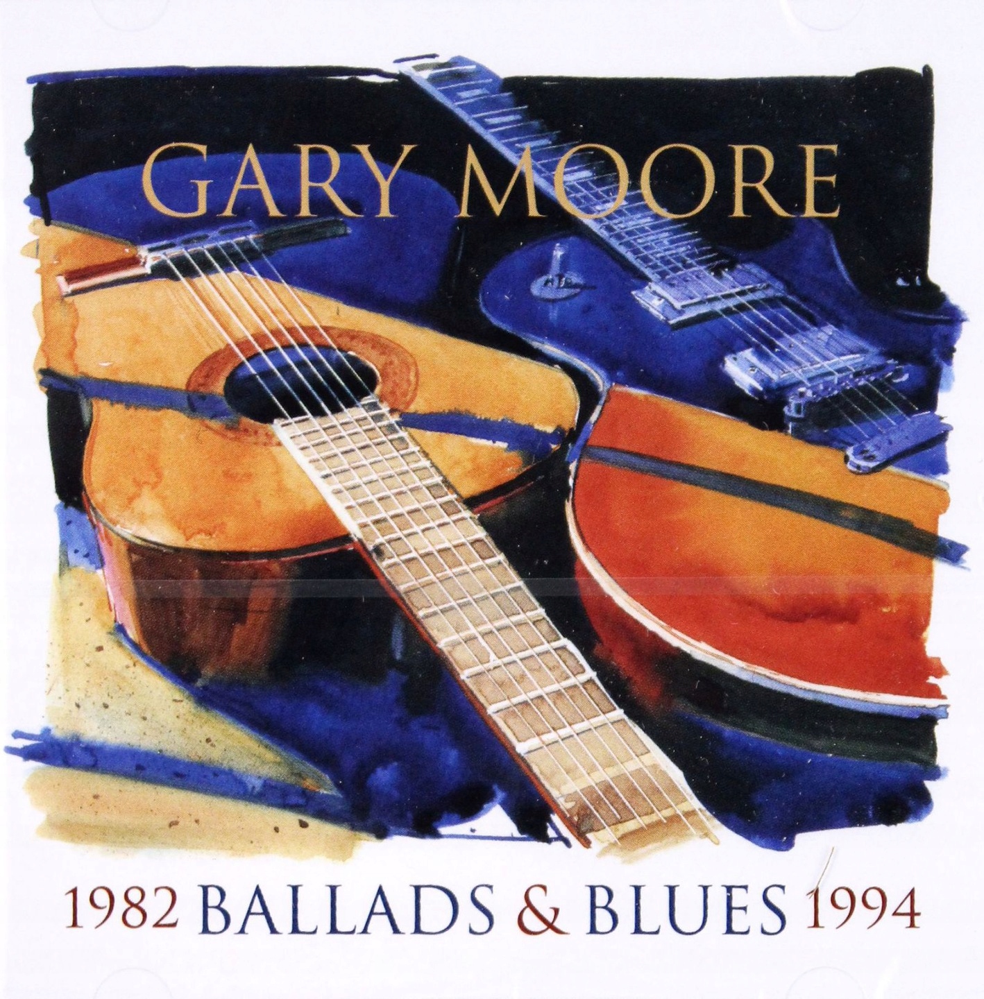 GARY MOORE BALLADS & BLUES 1 CD 1982 - 1994 Gatunek blues, rhythm'n'blues
