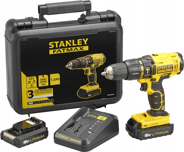 

FMC626C2K Wkrętarka Z Udarem 18V 2x1,3AH Stanley