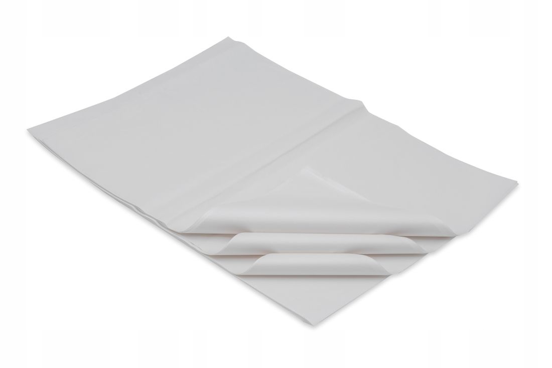 Bibuła Gładka Ozdobna 50x70cm Biała 100szt Bibułka Marka Neopak