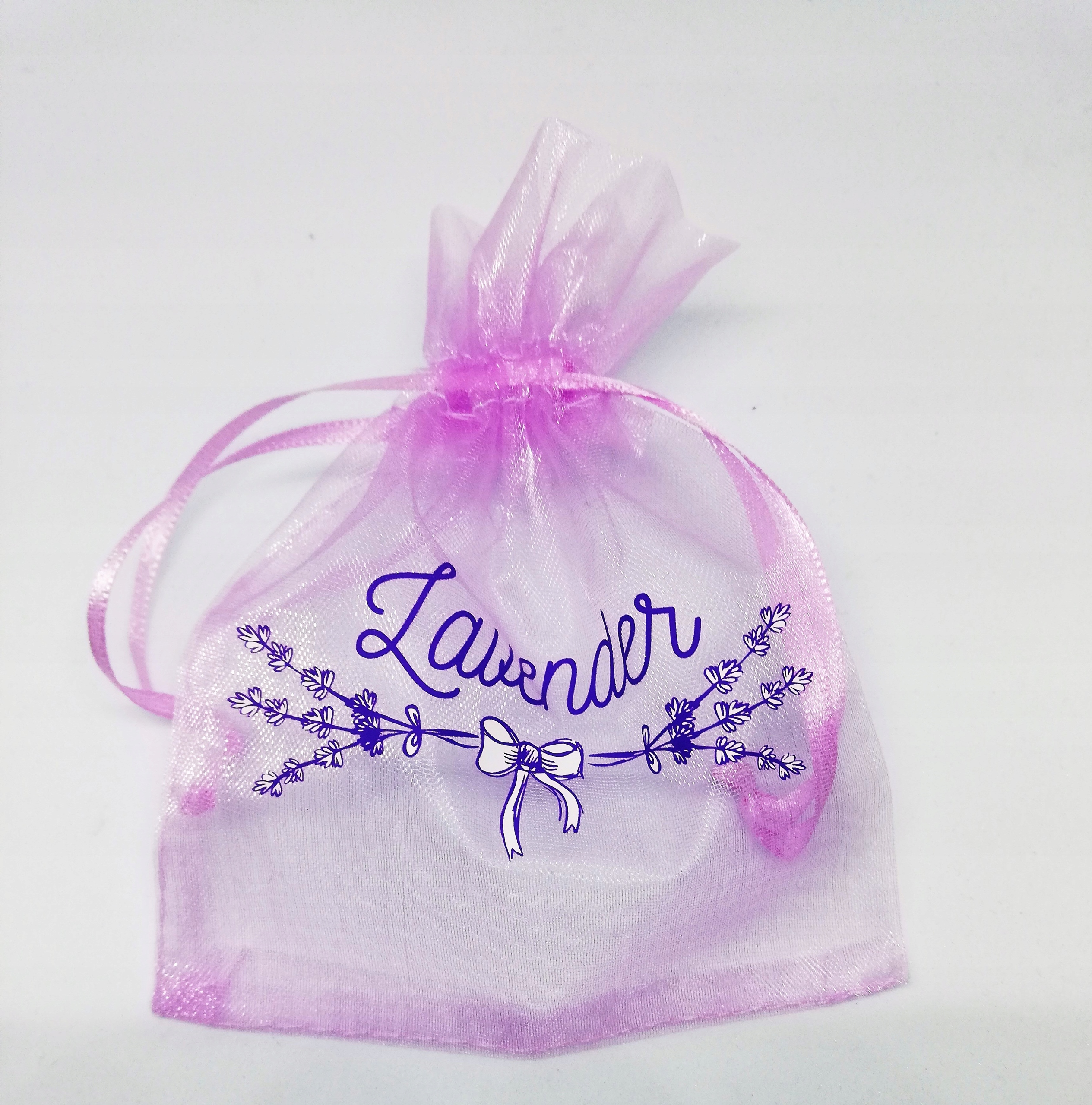 

Woreczek z oraganzy Lawenda 1 10 x13 cm nadruk