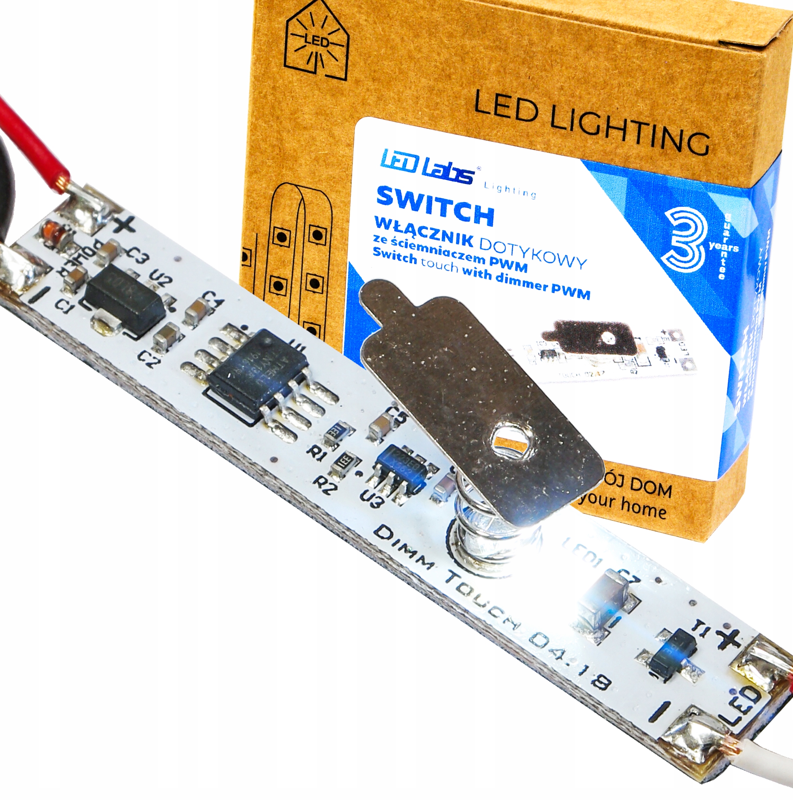 

włącznik dotykowy z ściemniaczem Pwm 12V 60W
