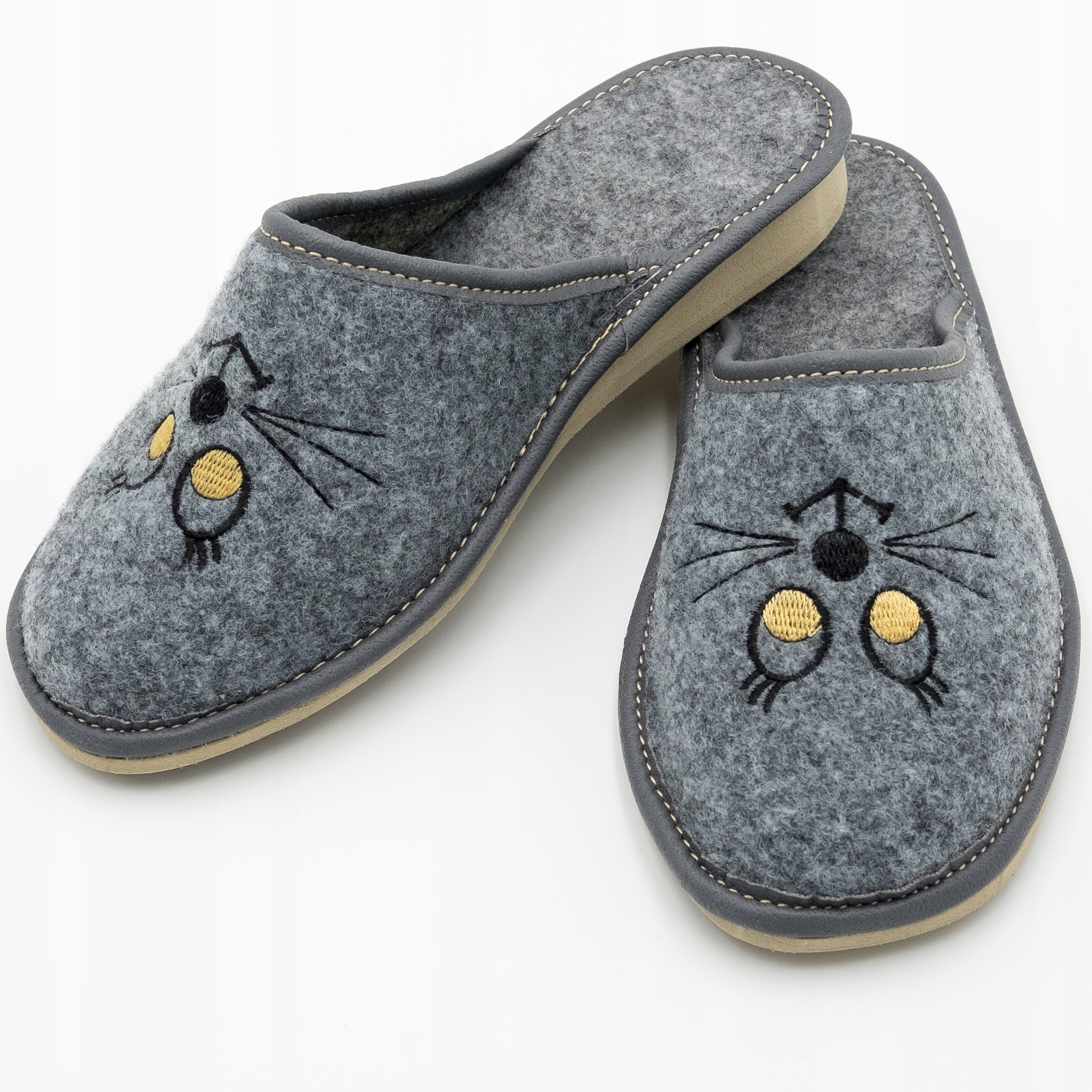 

Szare Pantofle Damskie roz.36