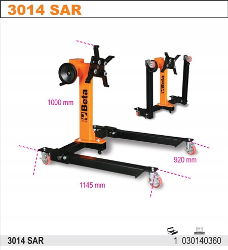 WSPORNIK MANIPULAC DO SILNIKA 450KG BETA 3014SAR Producent code 3014SAR