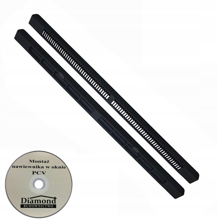 Nawiewnik do okna SM Press Vent ANTRACYT