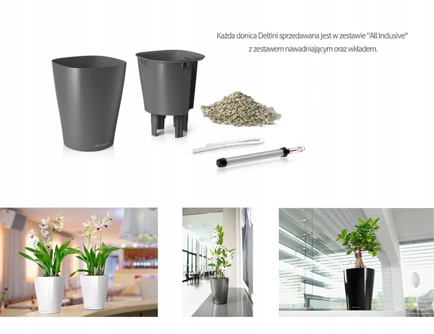 DONICA LECHUZA Deltini - 6 kolorów SUPER NOWOŚĆ!!! Kod producenta ART-NO. 14903