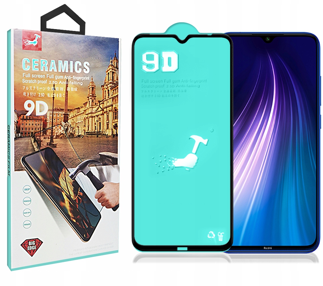 

Szkło Ceramics Hydrogel 9D Do Redmi Note 8 8T