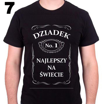 DZIEŃ BABCI DZIADKA ŚMIESZNE KOSZULKI koszulka Kolor wielokolorowy