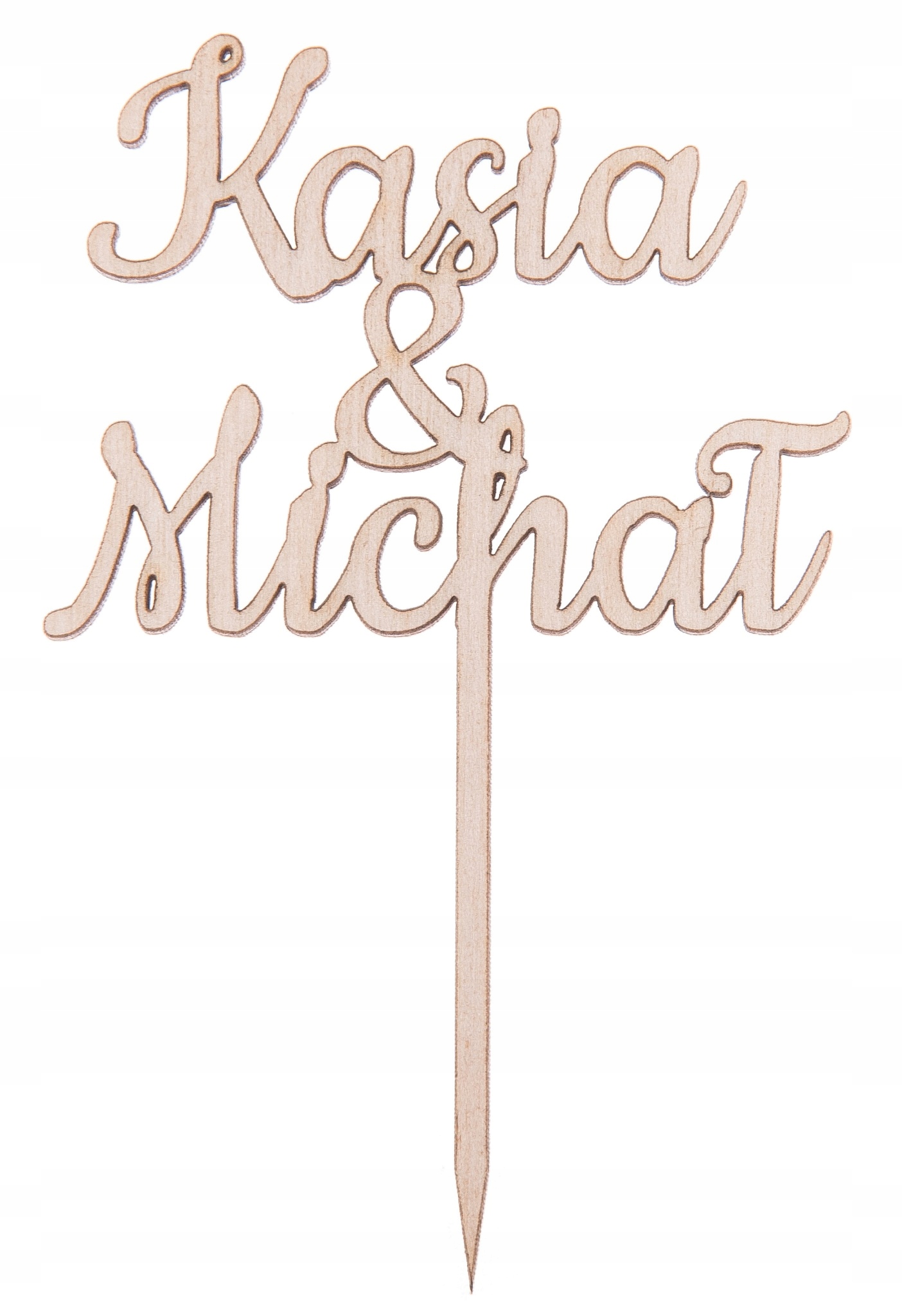 

Topper na Tort wesele ślub napis Rocznica mini