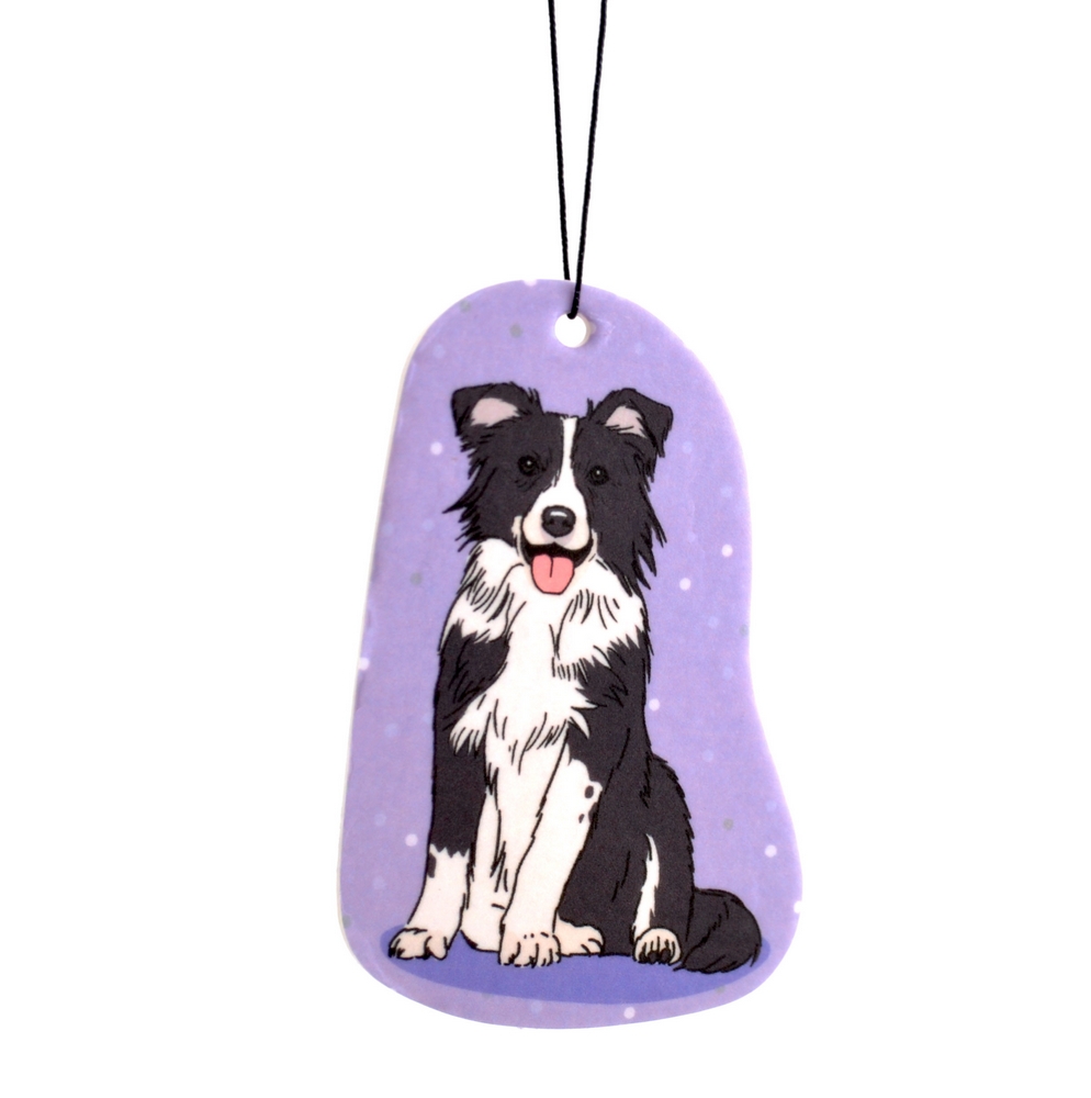 

Zawieszka zapachowa Border Collie Zapach Bergamot