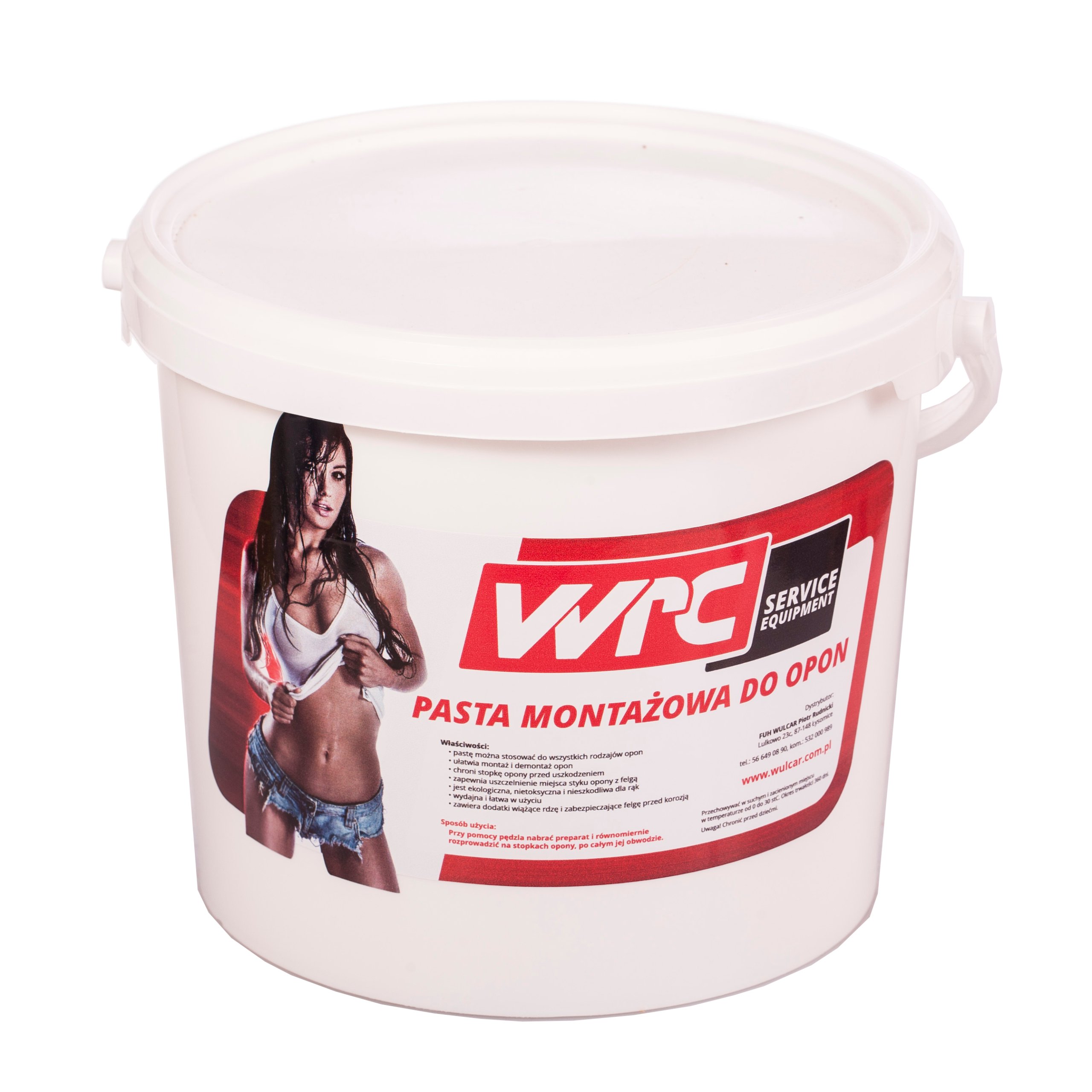 

Pasta maść do montażu opon Wrc 5kg montażowa biała