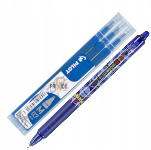 

Pilot Frixion Pióro Długopis 0,7 3 Szt. Wkłady