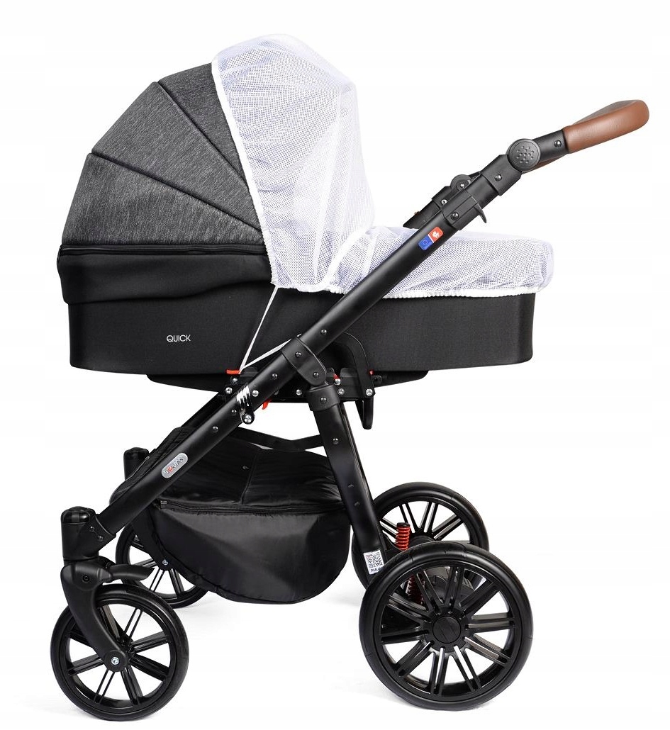 Dorjan Wózek dla bliźniąt 2+2 Quick Twin Typ siedziska Rozkładane