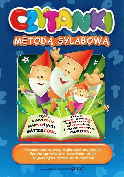 CZYTANKI METODĄ SYLABOWĄ nauka czytania NOWA