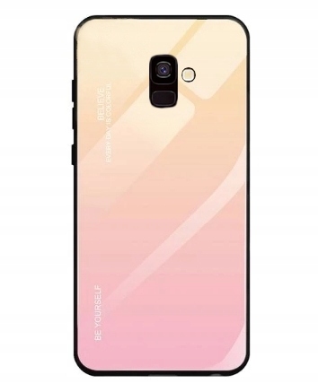 

Etui Szklane Do Samsung A6 2018 Glass Case+szkło