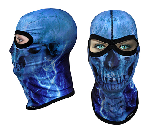 

Lekka Kominiarka Wentylowana na rower Czaszka Ag+