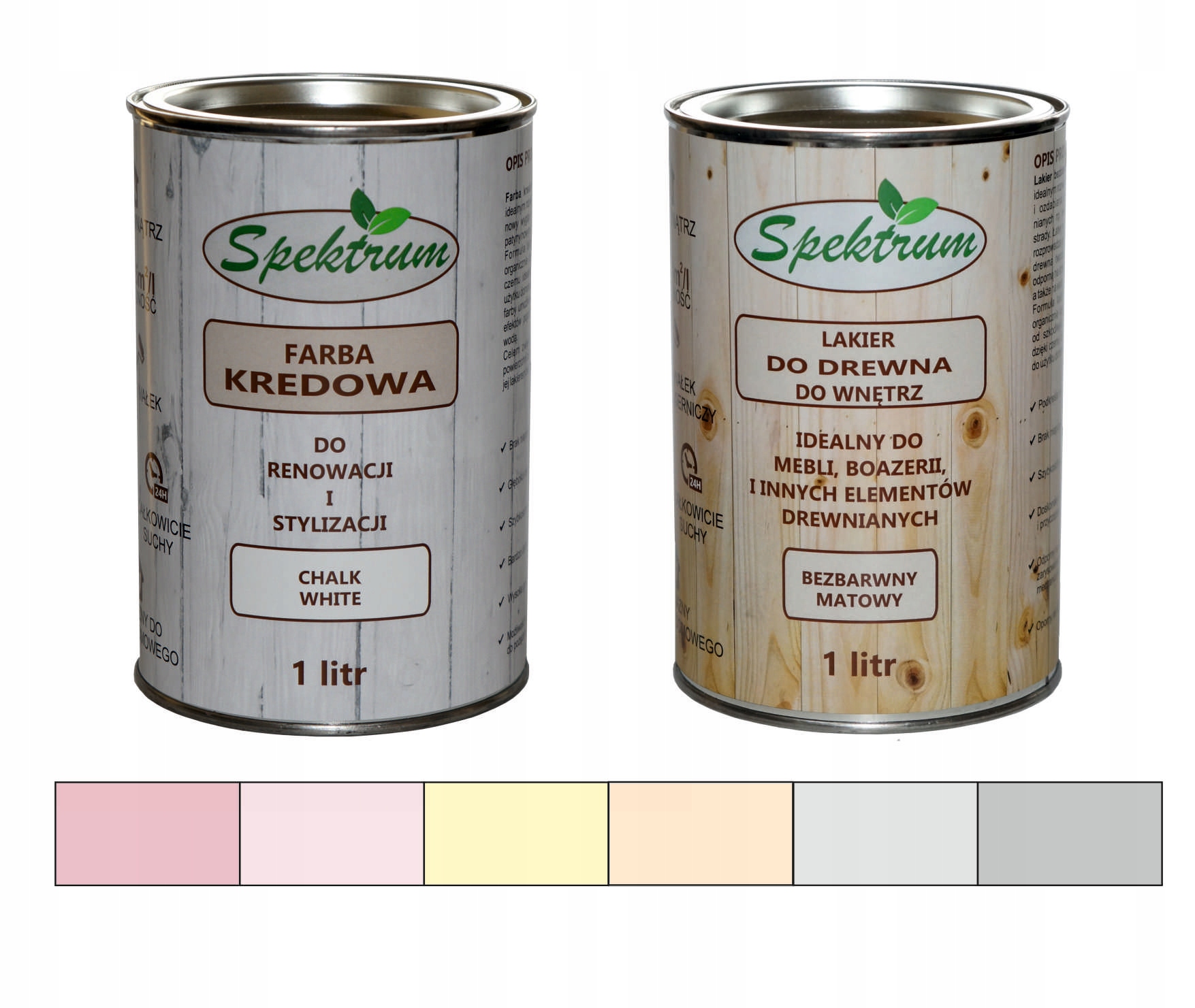 

Spektrum Farba kredowa pastelowa 1l Lakier 1L