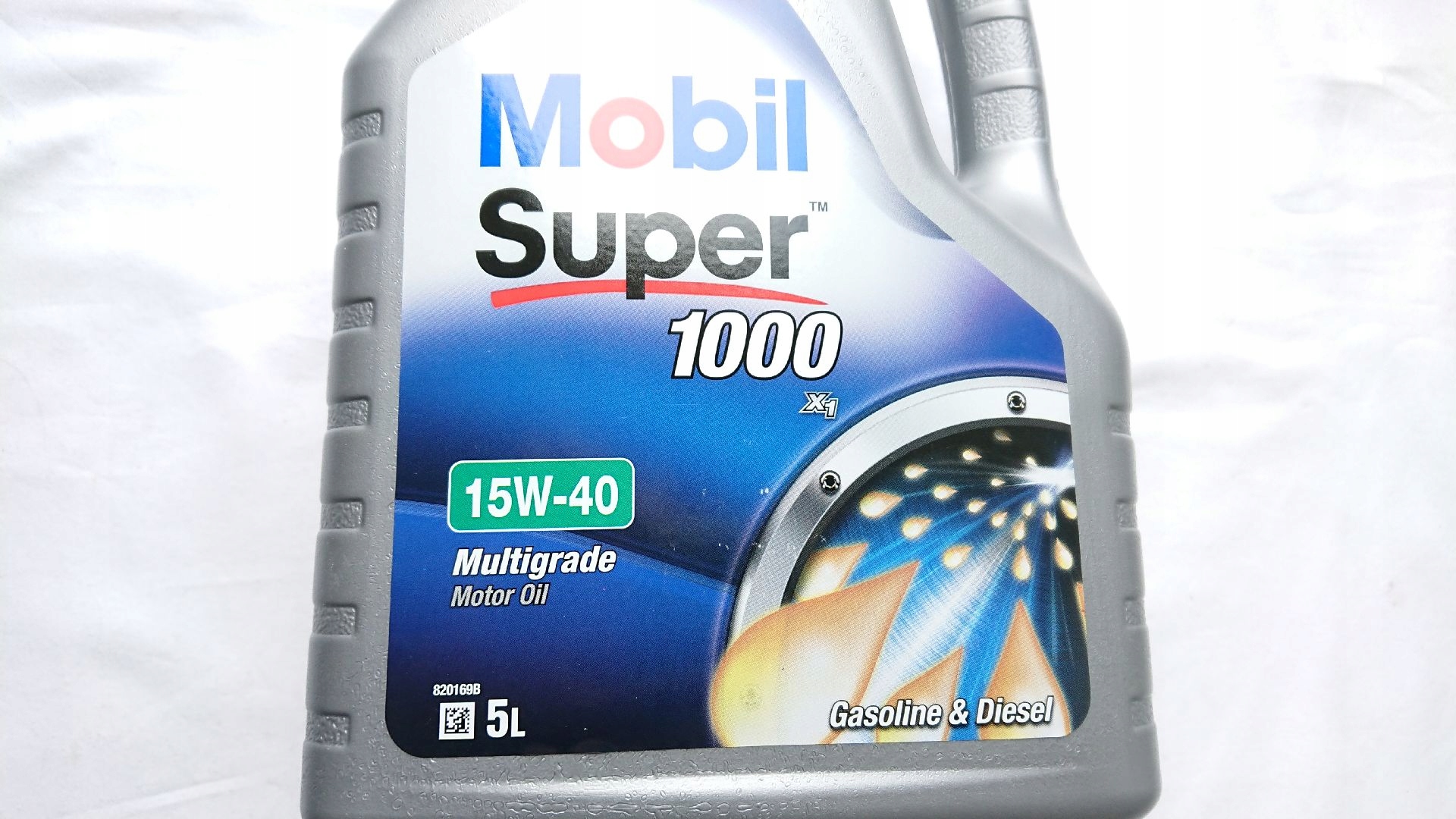 MOBIL SUPER 1000 X1 15W40 минеральное масло 5L EAN (GTIN) 5055107435175