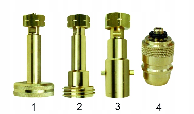 Adapter przejściówka do tankowania butli 11 kg Typ samochodu Samochody osobowe Samochody dostawcze Samochody ciężarowe Autobusy