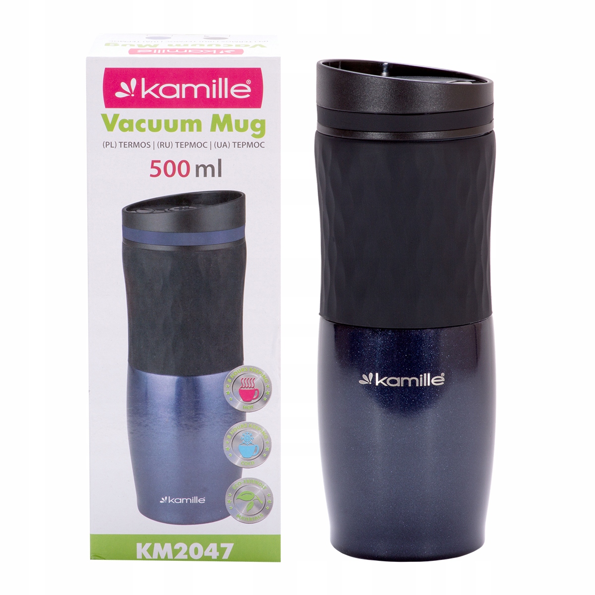 

Kubek termiczny Termos Butelka Bidon 500ml Kamille