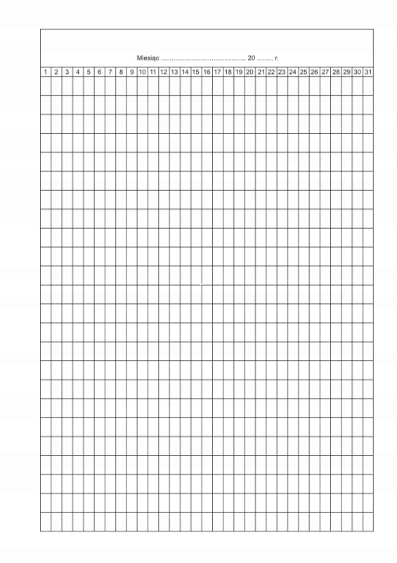 Książka gabinetu zabiegowego - TWARDA OPRAWA Rodzaj inny