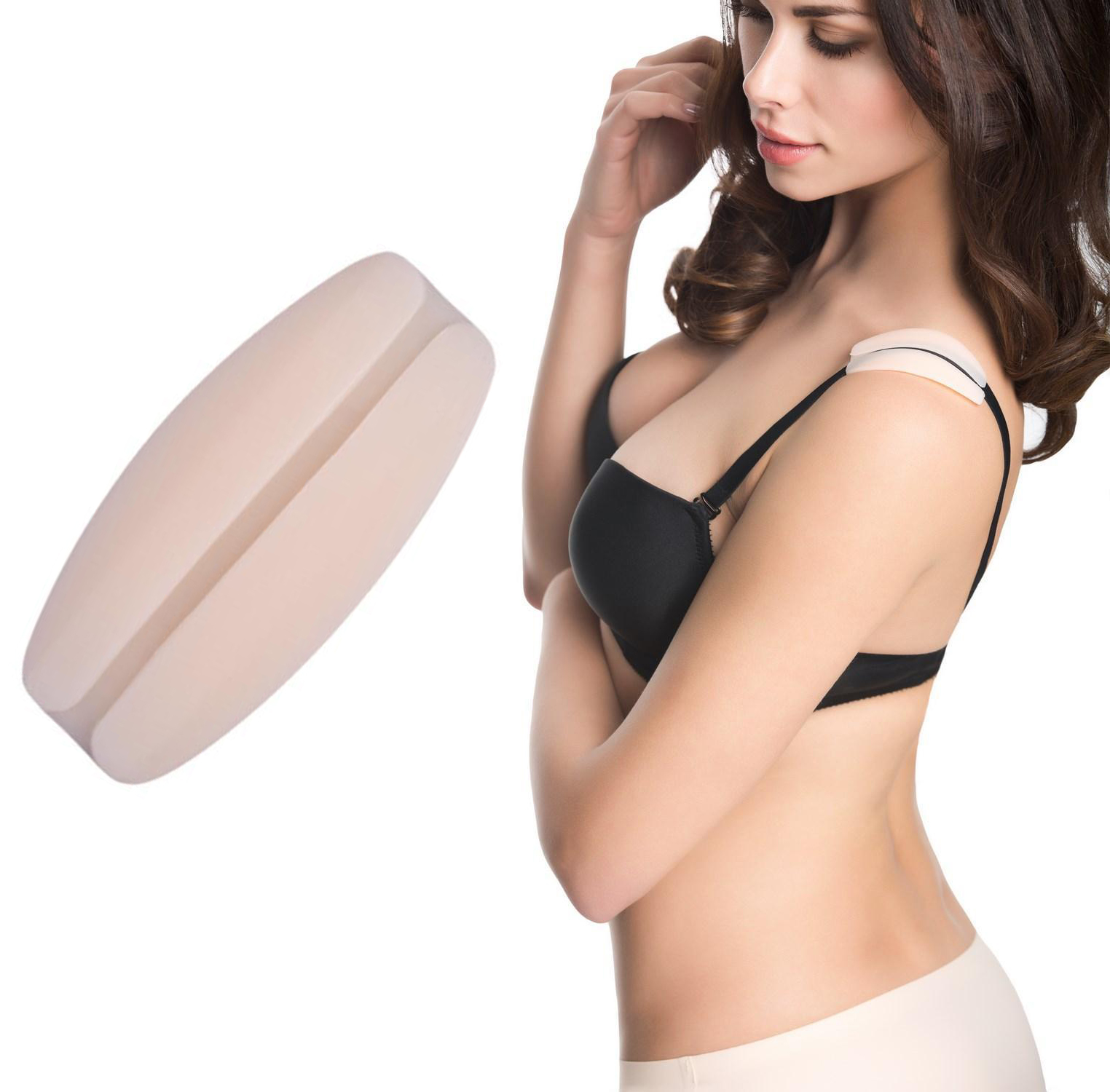 

Julimex podkładki pod ramiączka małe silikonowe