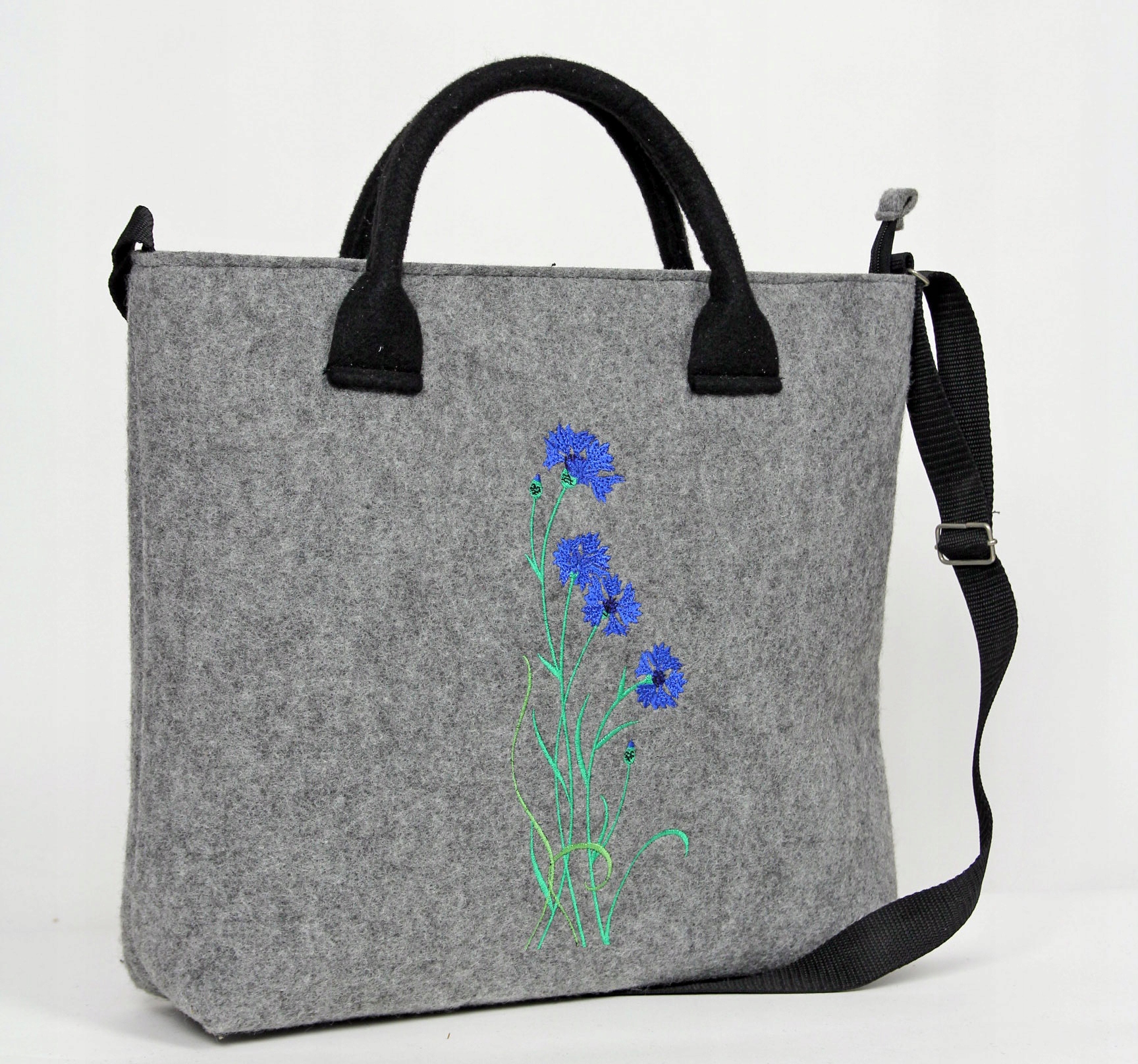 

Torebka Shopper Vintage Folk Filcowa Listonoszka