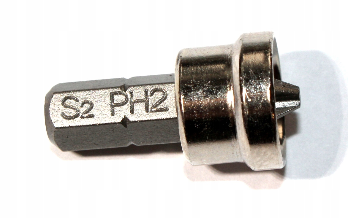 DEXTER BITY PH2 Z OGRANICZNIKIEM PŁYT KARTON GIPS Grubość nasady bitu 1/4