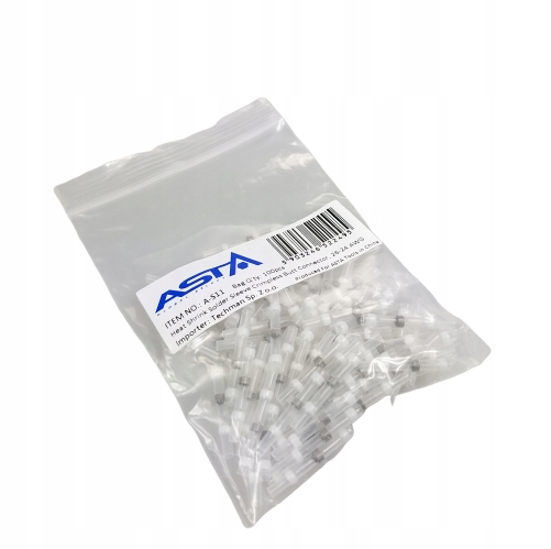 ТЕРМОУСАДОЧНЫЕ ФИТИНГИ С ОЛОВОМ 100 ШТ. Аста а-С11