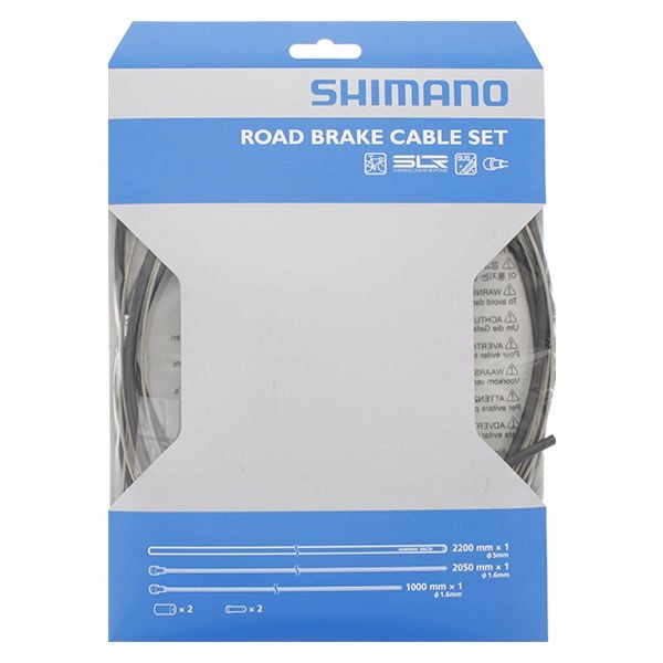Zestaw linek i pancerzy do hamulec szosa Shimano