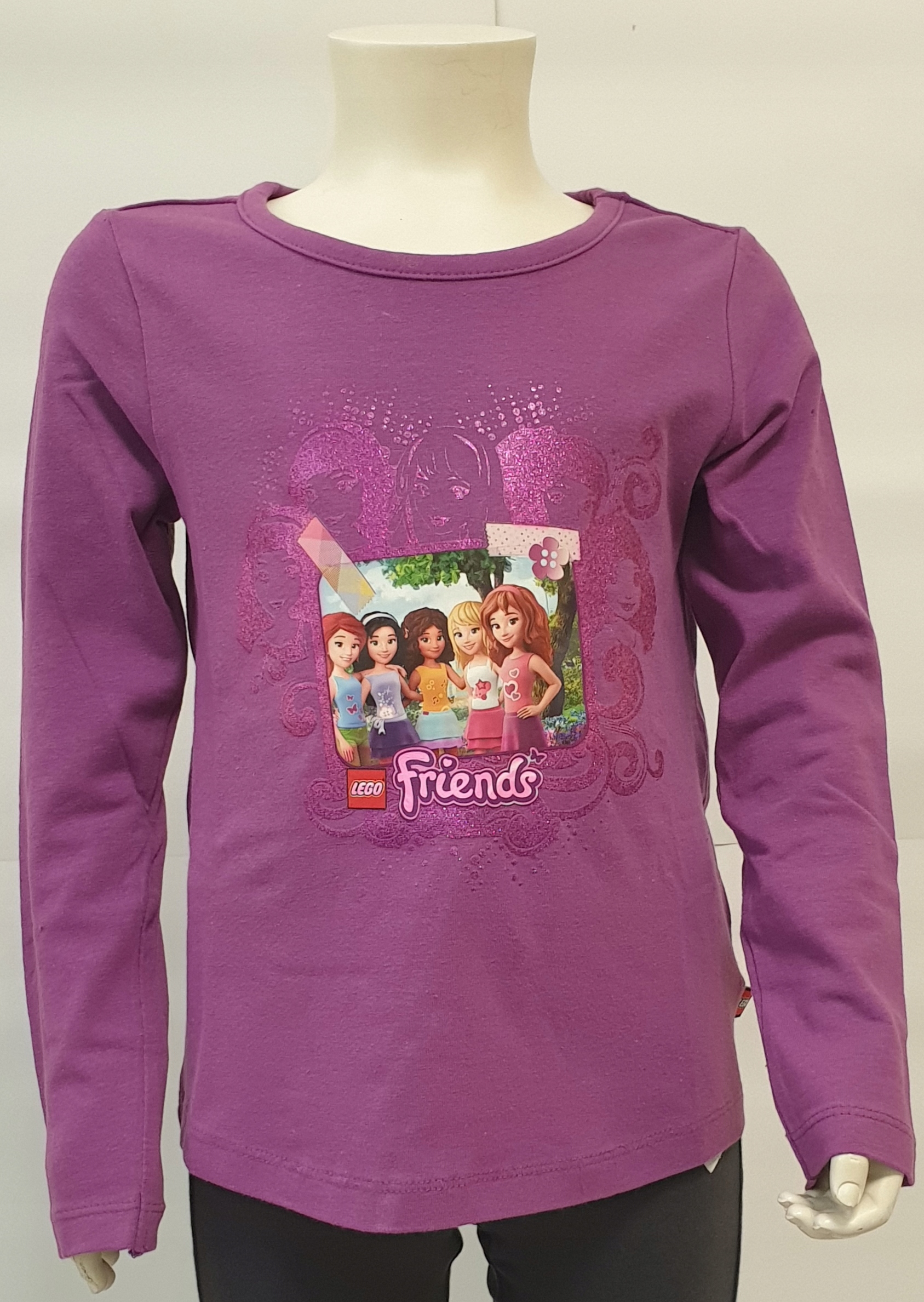 

Bluzka Lego Friends Tabita 870 fioletowa r.116