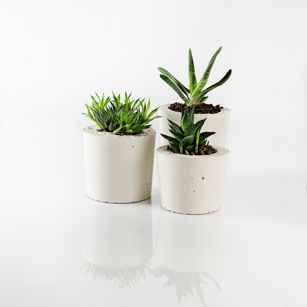 DONICZKA BETONOWA 14x15cm - BETON ARCHITEKTONICZNY Rodzaj doniczka