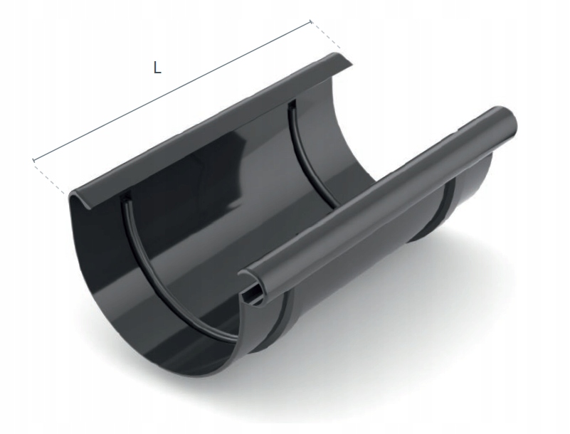 złączka rynny 100 Bryza Cellfast GRAFIT Kod producenta 61-034