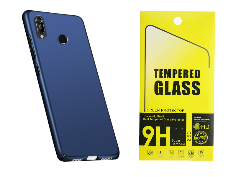 

Etui Ultra Slim Silky Touch Huawei Y6 2019 +szkło
