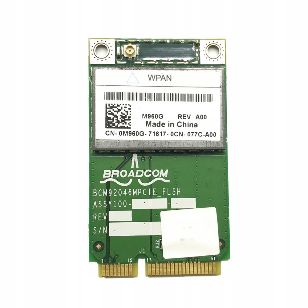 Karta Bluetooth WPAN Card Broadcom M960G do Dell • Opinie - Allegro