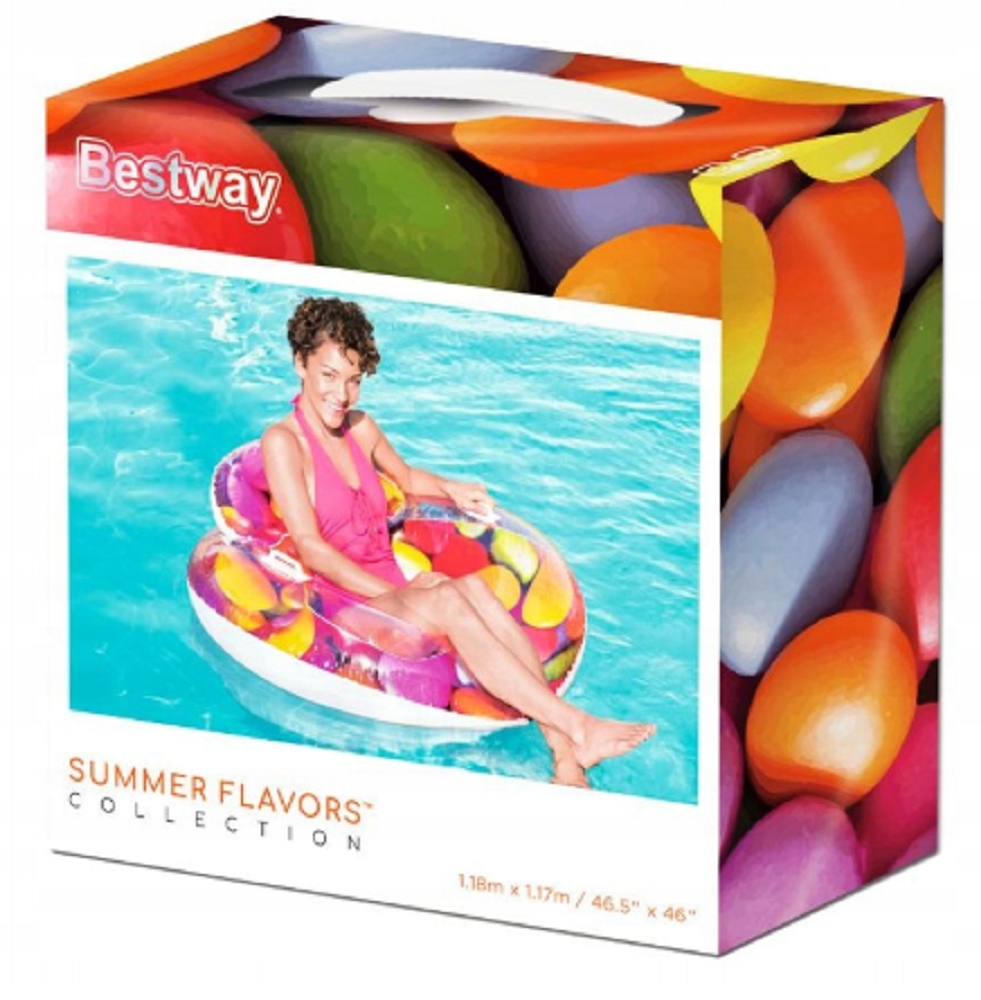 koło do pływania z oparciem 1,18cm BESTWAY  43186 — 5
