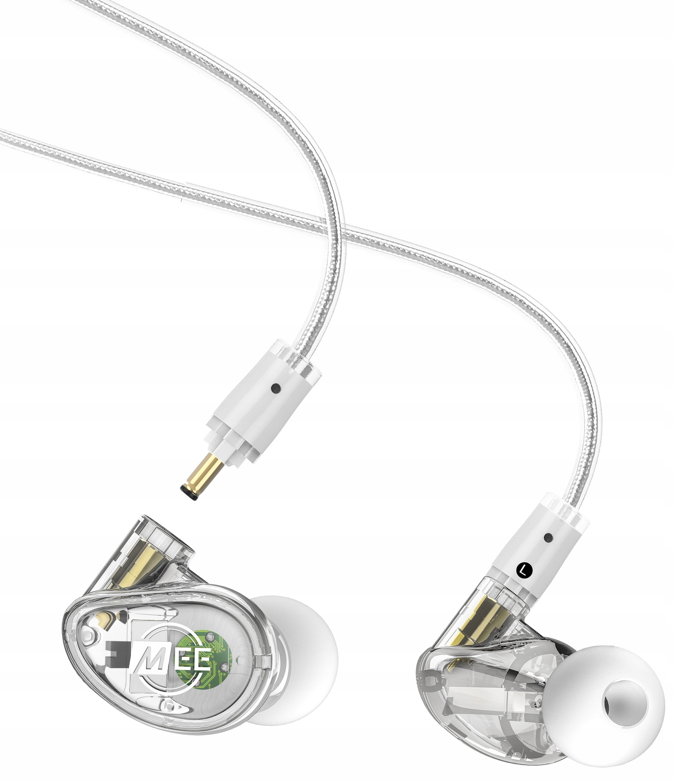

Słuchawki Dokanałowe Mee Audio MX4 Pro Transparent